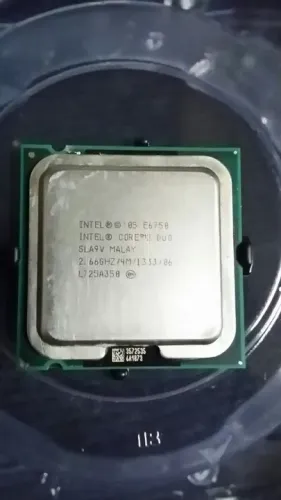 Processador Intel Core 2 Duo, 2,66GHZ, Box e Cooler.