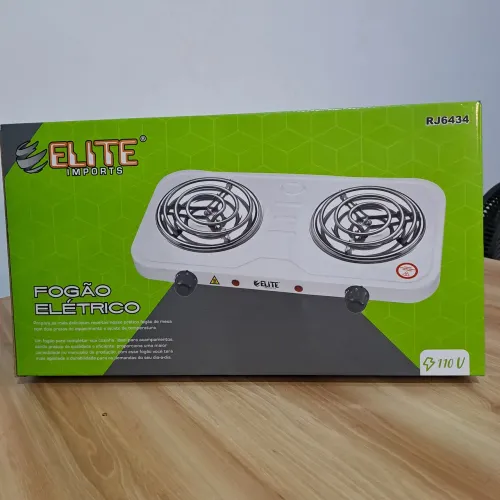 Fogão elétrico 2 bocas 2000w