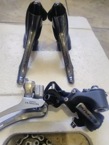 Grupo relação Shimano Ultegra, Dura Ace e 105