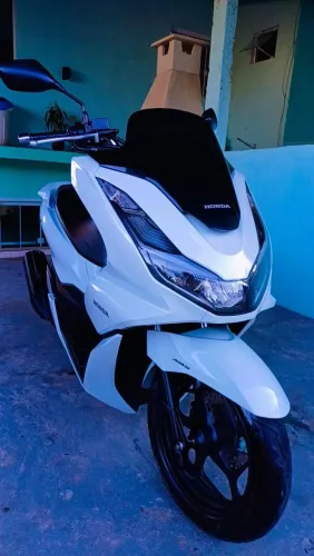Pcx 2023 branca com abs