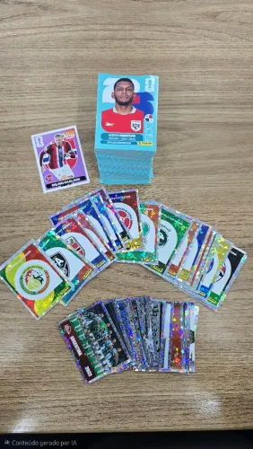Lote com 625 fgirunhas da Copa 2026