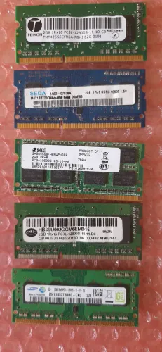 Memoria ddr3 2g notebook 