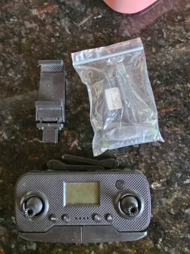 Acessórios Drone XT 505 - Controle + Bateria Nova + Hélices (Reposição)