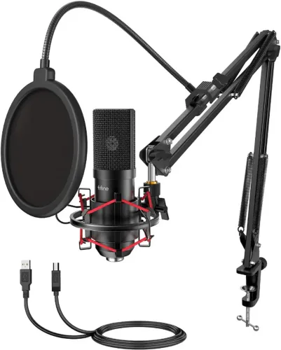 Microfone Fifine T669 com braço