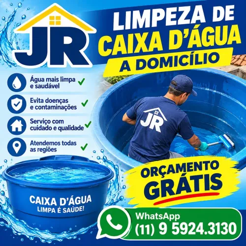 Limpeza de caixa dagua