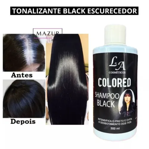 SHAMPOO ESCURECEDOR DE CABELO BRANCO
