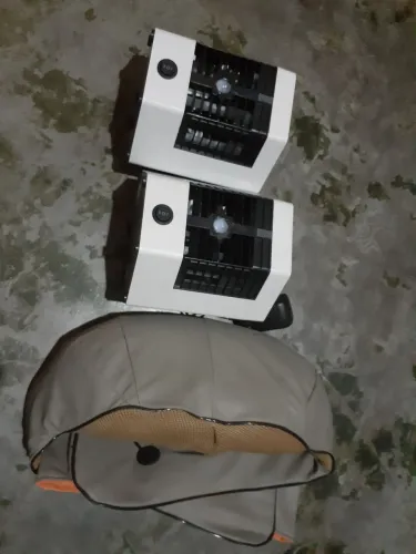 ventilador e massagiador colete