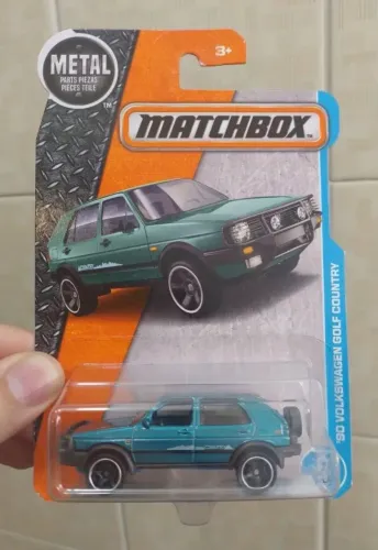 Miniatura Matchbox 90 Volkswagen Golf Country Novo 1:64 Hot Wheels