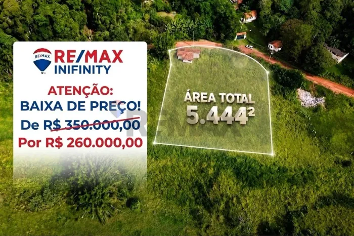 Terreno a venda em Bom Jesus dos Perdões