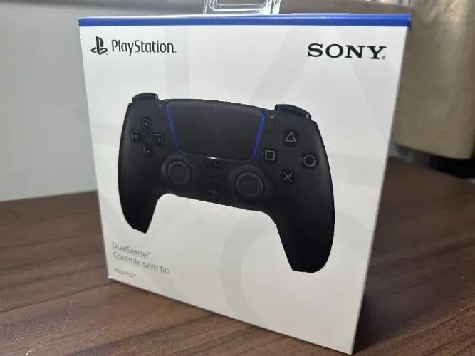 Controle PS5 Dualsense PlayStation 5 Lacrado Novo, Preto ou Branco