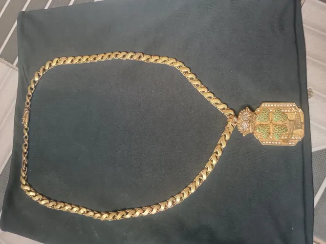 Cordão de moeda Antiga