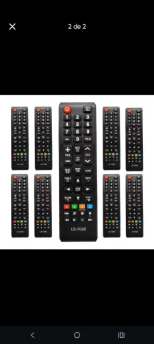 Controle Remoto para TV Samsung ( universal para todas as TVs Samsung)