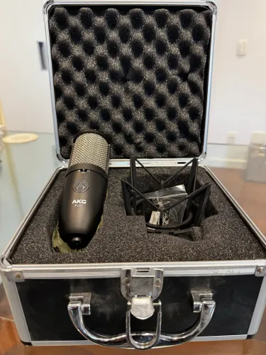 Microfone AKG P420 NOVO!