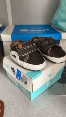 Sapatinho pimpolho bebe menino