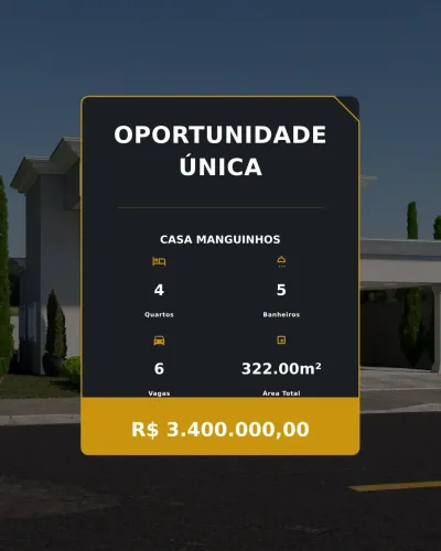 Oportunidade Única: Casa de Alto Padrão no Bairro Manguinhos