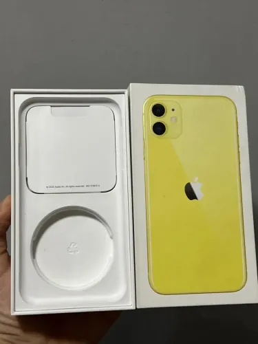 Caixa vazia de iPhone 11 128GB Amarelo