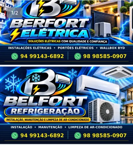 TRALHAMOS COM INALAÇÃO DE CENTRAL DE AR. E ELETRICA PREDIAL INDUSTRIAL E RESIDÊNCIAL