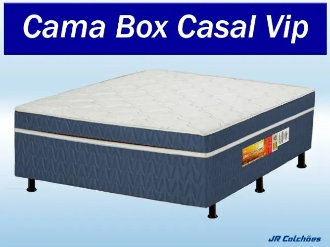 Cama Box Casal Vip Polar - Extra Confortável