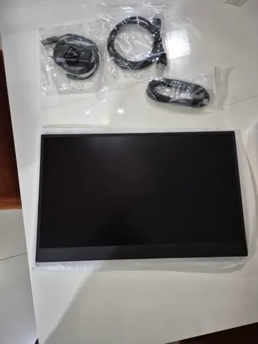 Monitor Portátil Gamer Slim Compatível com 4K FHD IPS