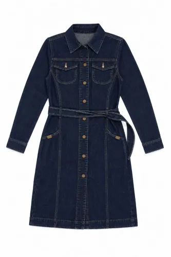 Sobretudo jeans Sawary