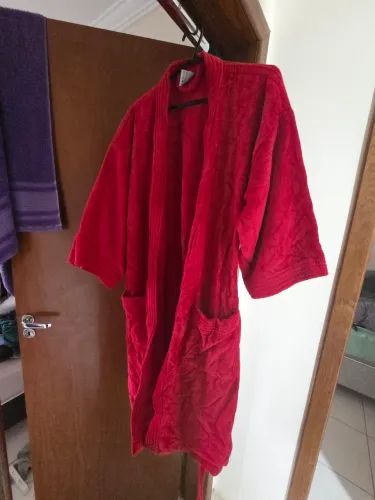 Roupão vermelho