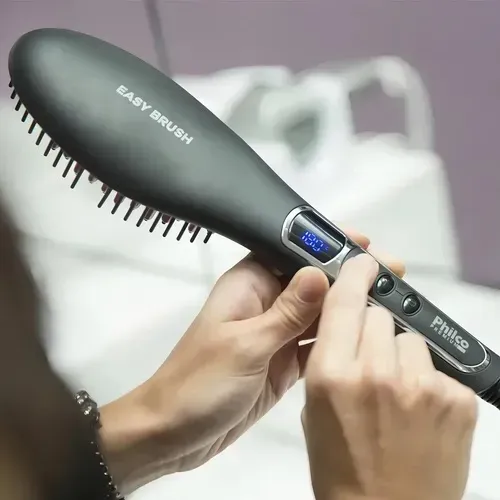Escova alisadora easy brush philco 