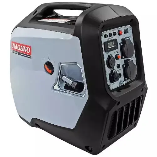 Gerador modelo inverter siliencioso portátil 4.4 kva  5hp Nagano pouco uso 220 .ou 110v 