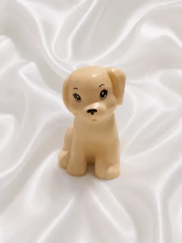 Cachorro branco da Barbie grande - LEIA DESCRIÇÃO