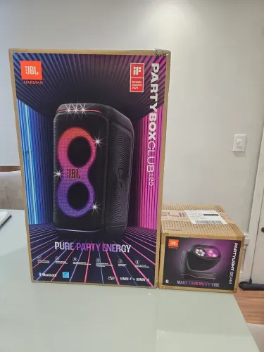 JBL Partybox Club 120+Partylight Bean
