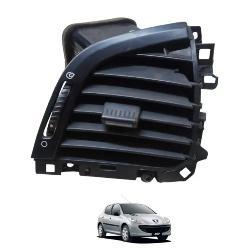 difusor ar lateral esquerdo Peugeot 207 1.6 2007 a 2012