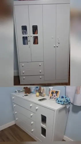 Vendo Guarda-roupa + cômoda infantil