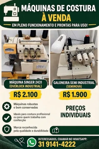 Máquinas de costura