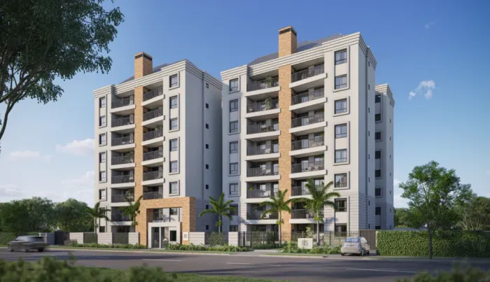 Apartamento à venda em Curitiba, Prado Velho, com 3 quartos, 75,36m²