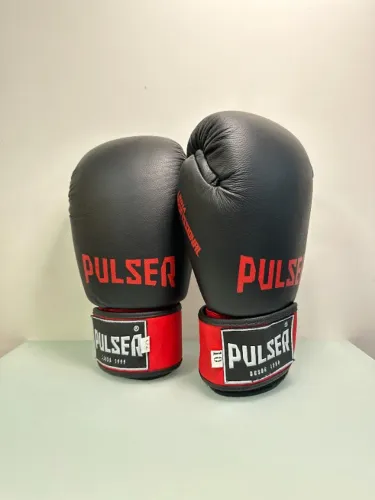 Luva de Boxe Pulser 10oz - Couro Legitimo