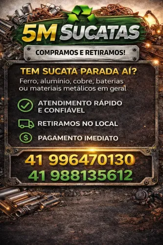 ? 5M Sucatas - Compramos e Retiramos! ?