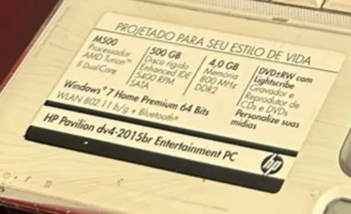 Vendo Notebook HP