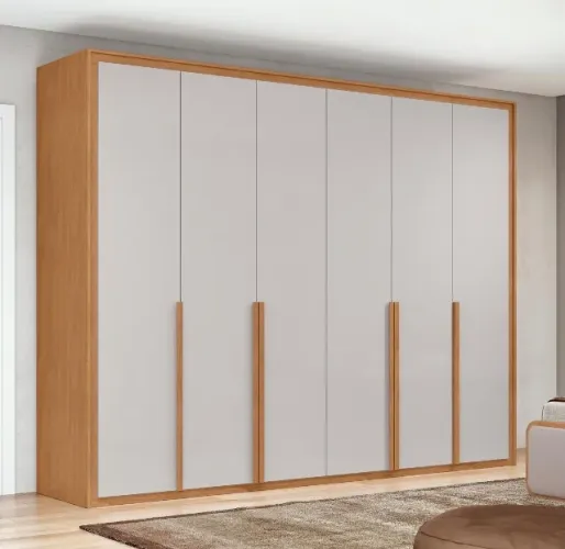 Guarda-Roupa Casal Elegance Premium 6 Portas 100% MDF