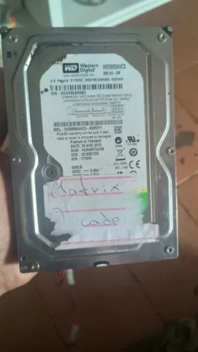 HD já com o cooler whestern digital 