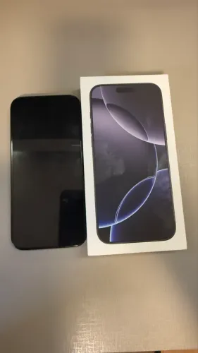 iphone 16 Pro Max, Black Titanium, 256GB 
