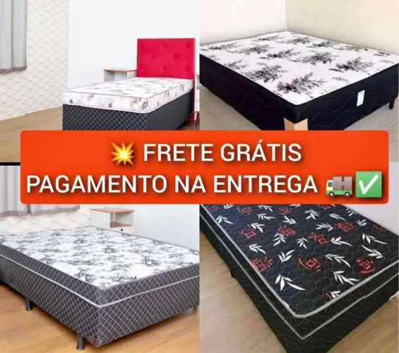 Camas box novas