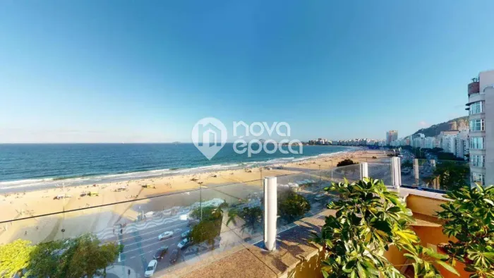 Copacabana | Cobertura 3 quartos, sendo 2 suites