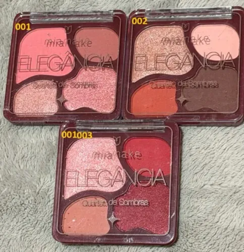 Quarteto De Sombras Elegancia 3,9g Cor 3 cores - Mia Make