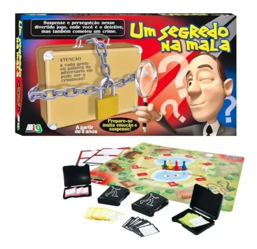 Jogo tabuleiro  um segredo na mala