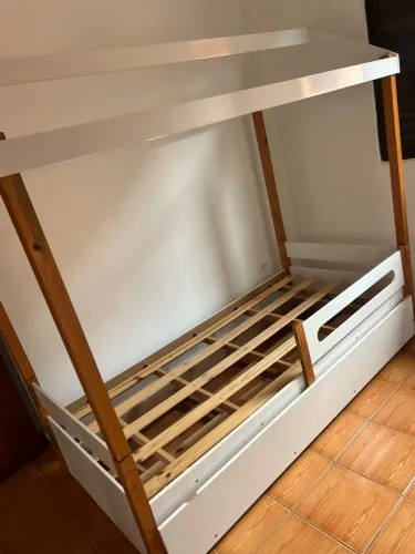 Cama de solteiro infantil 