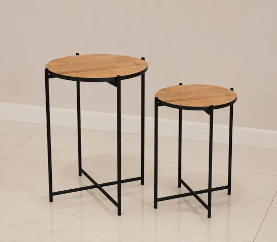 VENDO CONJUNTO DE MESAS LATERAIS/NINHO