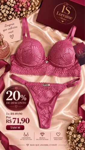 Lingeries e pijamas