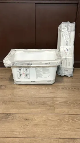 Tanque Decá Cerâmica 22L com coluna NOVO - R$ 600,00