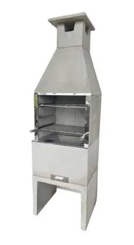 Churrasqueira pré moldada, "usada"