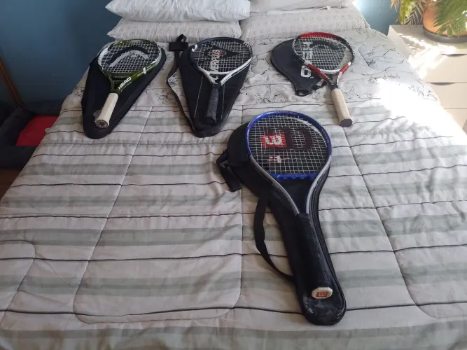 Kit 4 Raquete de Tênis 