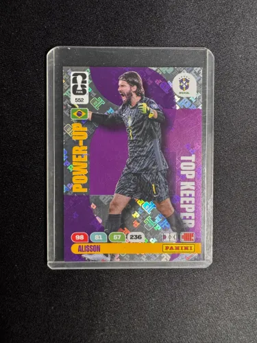 Card Adrenalyn - Power UP Alisson Becker